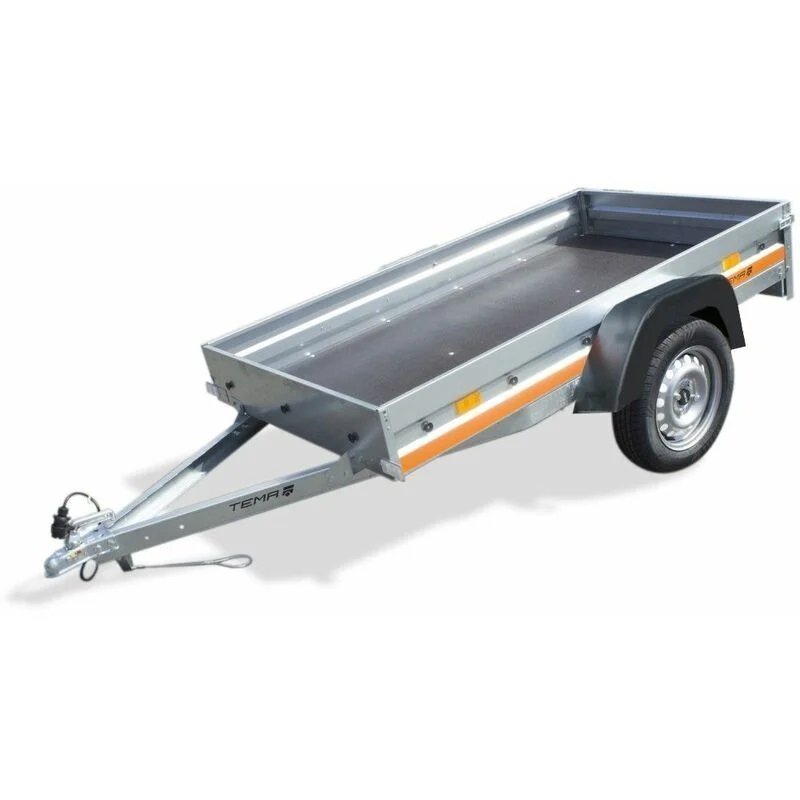 Remorque basculante Tema 205 X 125 cm ECO2012 Gris – Image 4