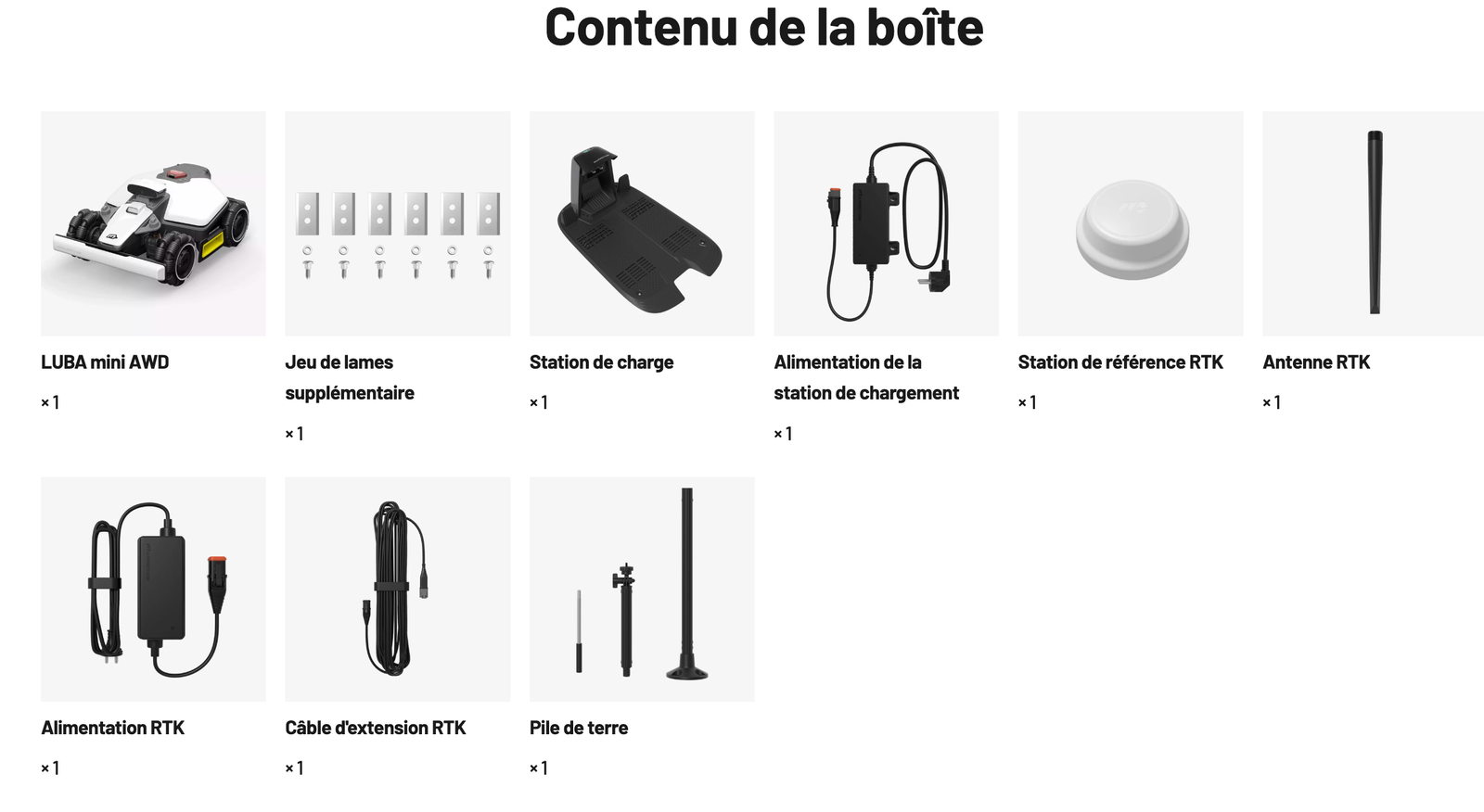 MAMMOTION LUBA mini AWD 1500 | 1500㎡ – Image 2