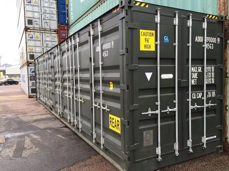 Conteneur maritime 40 Pieds HIGH CUBE OPEN SIDE PREMIER VOYAGE – Image 3