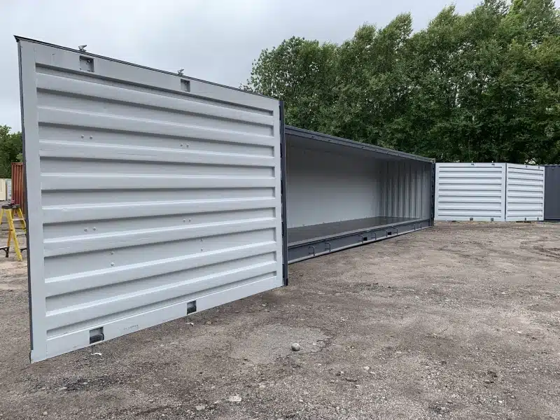 Conteneur maritime 40 Pieds HIGH CUBE OPEN SIDE PREMIER VOYAGE – Image 2