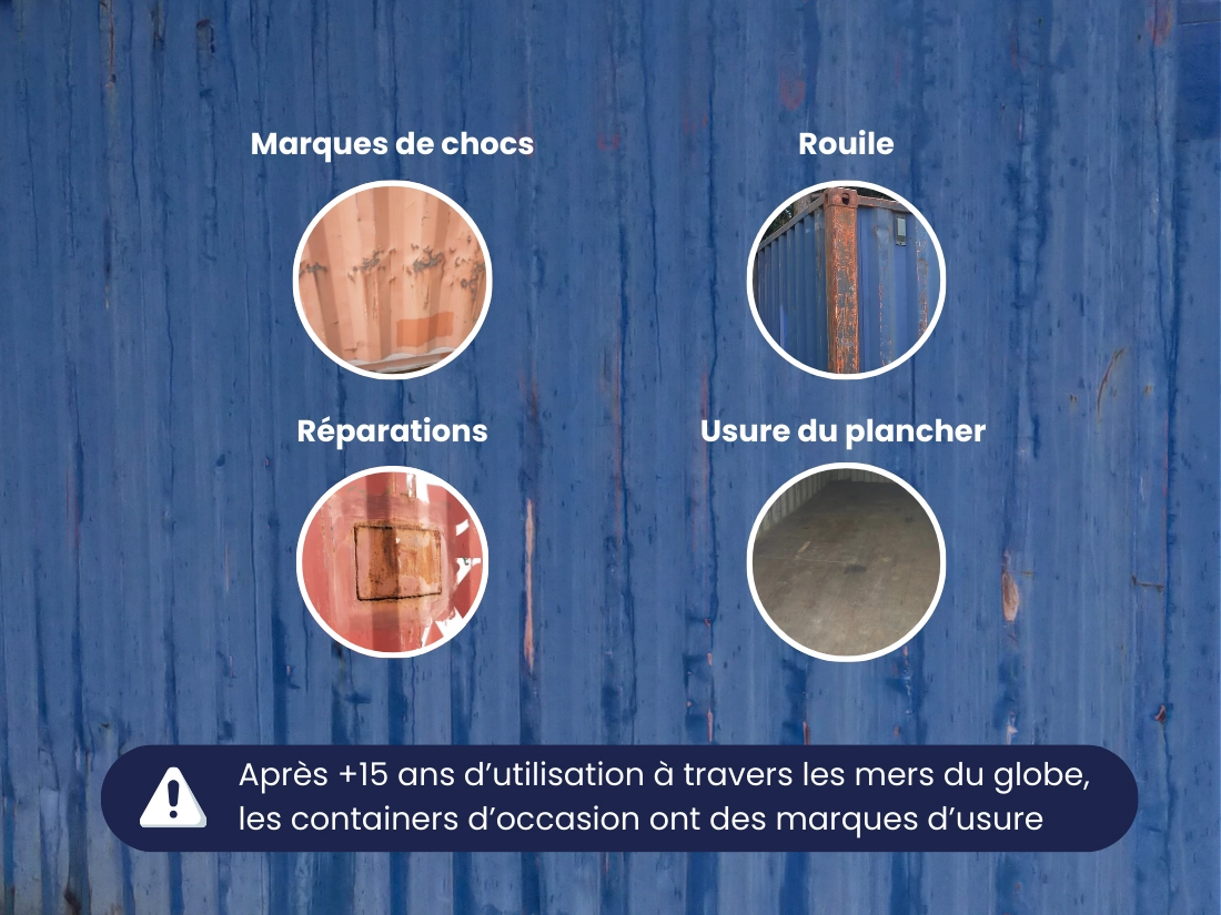 Conteneur maritime 40 Pieds DRY DERNIER VOYAGE – Image 3