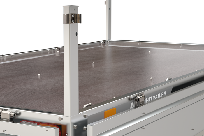 Remorque 2 Essieux 304x153 Unitrailer Solid 300/2 Ptac 750 Kg – Image 9