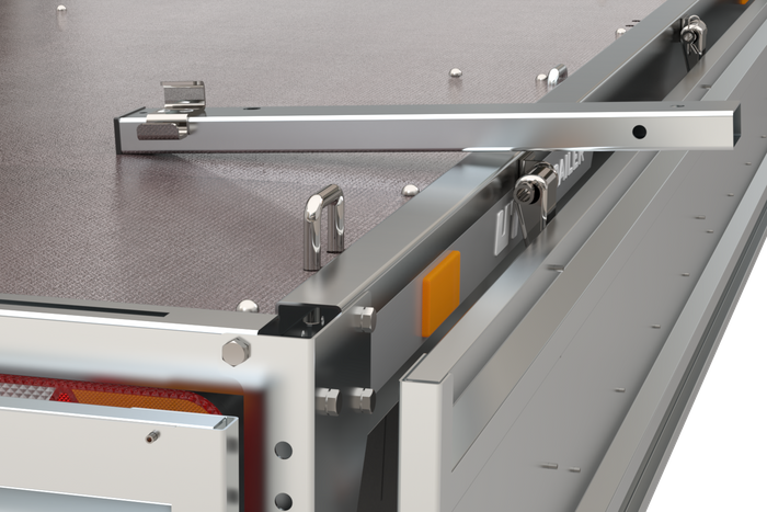 Remorque 2 Essieux 304x153 Unitrailer Solid 300/2 Ptac 750 Kg – Image 11