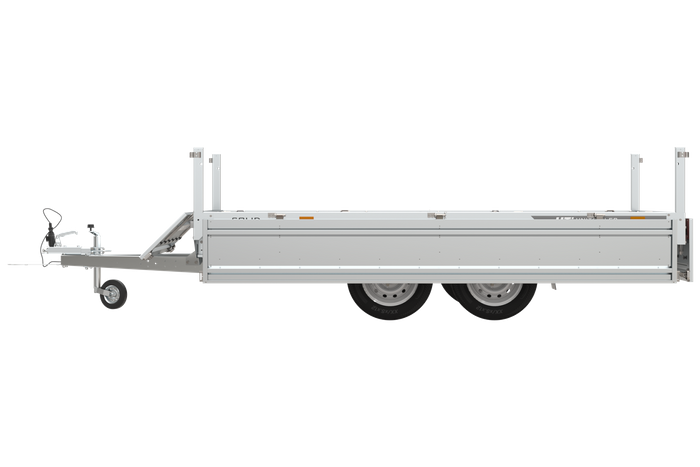 Remorque 2 Essieux 304x153 Unitrailer Solid 300/2 Ptac 750 Kg – Image 3