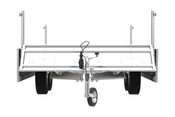 Remorque 2 Essieux 304x153 Unitrailer Solid 300/2 Ptac 750 Kg – Image 5