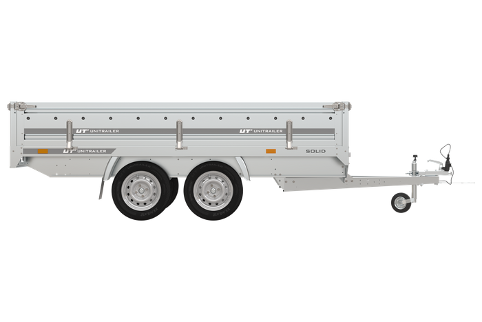 Remorque 2 Essieux 304x153 Unitrailer Solid 300/2 Ptac 750 Kg – Image 7