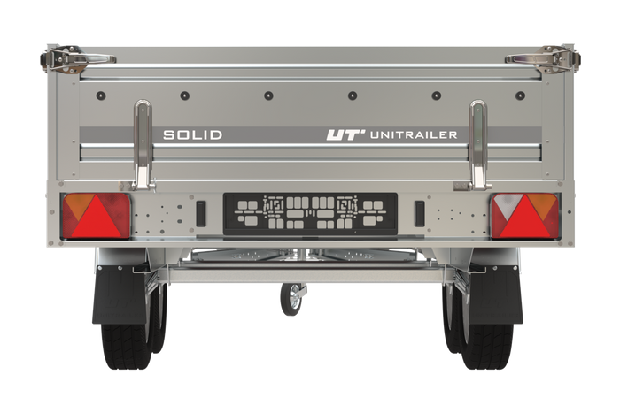 Remorque 2 Essieux 304x153 Unitrailer Solid 300/2 Ptac 750 Kg – Image 8