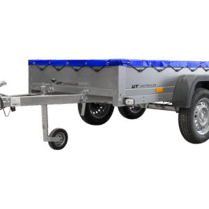 Unitrailer 264/2 Kipp + Roue Jockey + Bâche Plate Bleue