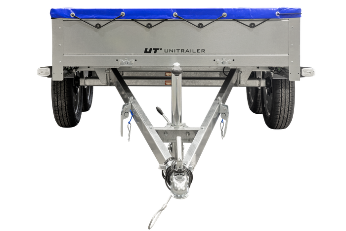 Unitrailer 264/2 Kipp + Roue Jockey + Bâche Plate Bleue – Image 11