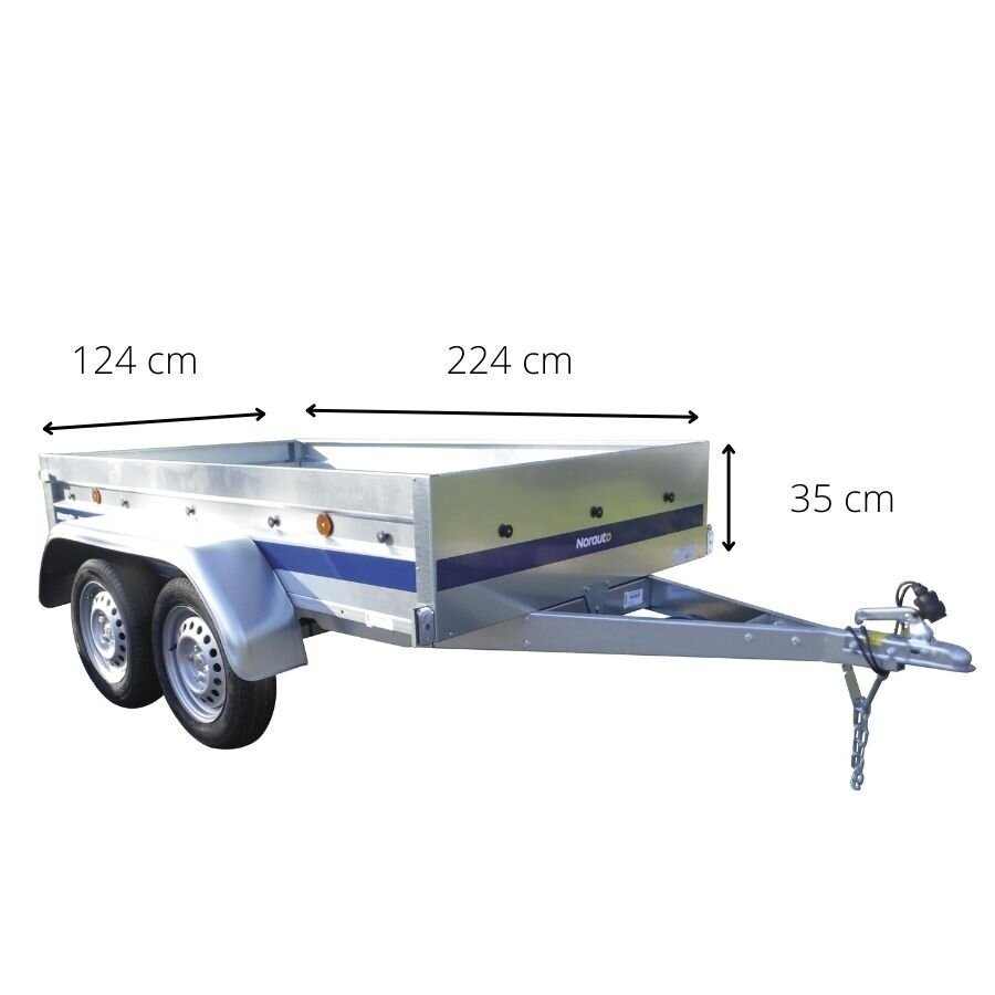 Remorque 2 Essieux 500Kg - Premium 256 – Image 5
