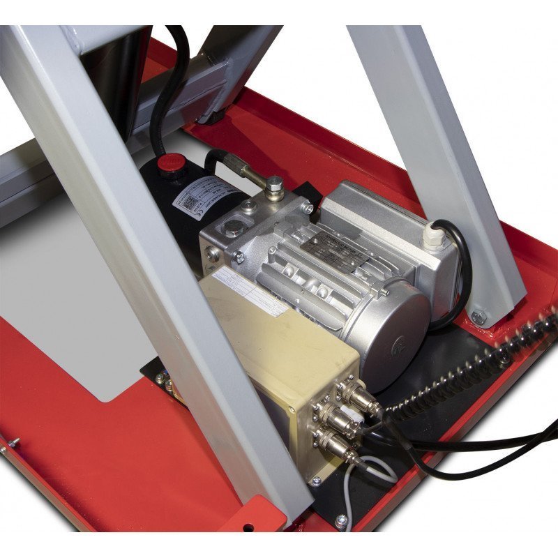 Table élévatrice ciseaux électrohydraulique 1300mm 1000kg 230v – Image 2