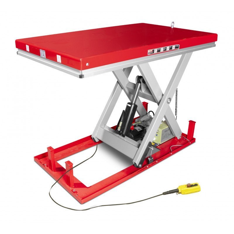 Table élévatrice ciseaux électrohydraulique 1300mm 1000kg 230v