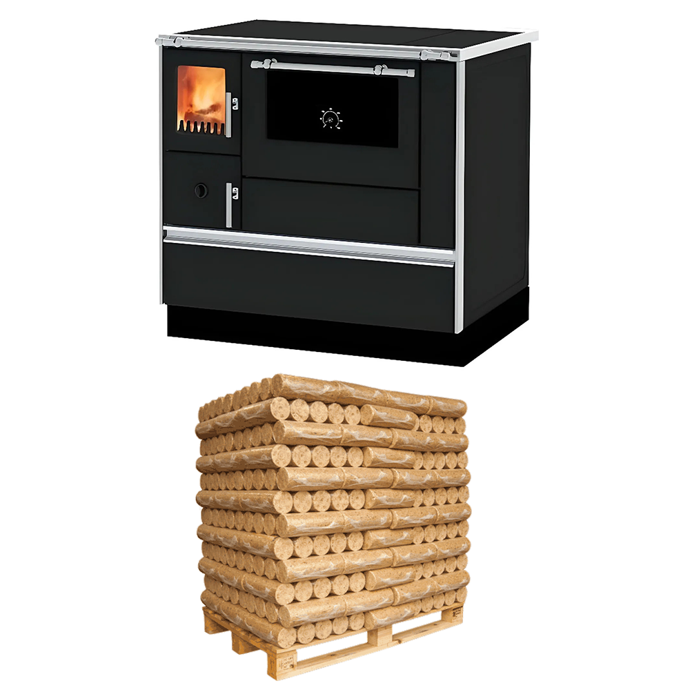 Cuisinière Bois Chauffage + Bois Compressé - Palette De 96 Packs